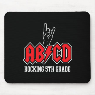 Tapis De Souris Les enseignants Abcd Rock La 5e année Rocks Byck T
