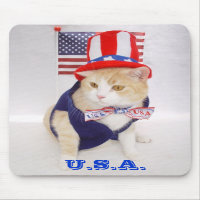 Les Etats-Unis Bubba Mousepad