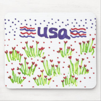 Tapis De Souris Les Etats-Unis Mousepad