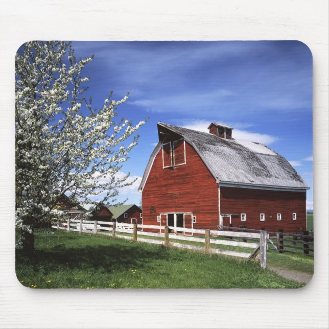 Tapis De Souris Les Etats-Unis, Washington, Ellensburg, grange (Devant)
