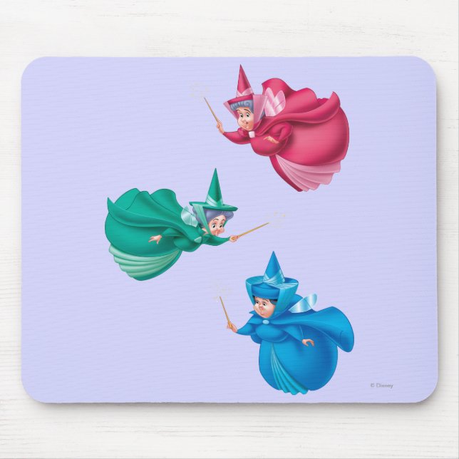 Tapis De Souris Les fées de beauté dormante (Devant)