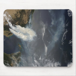 Tapis De Souris Les feux et fumée en Australie du sud-est