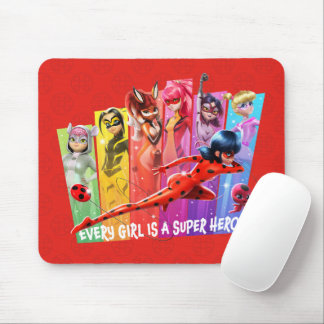 Tapis De Souris Les filles miraculeuses | Chaque fille est un supe