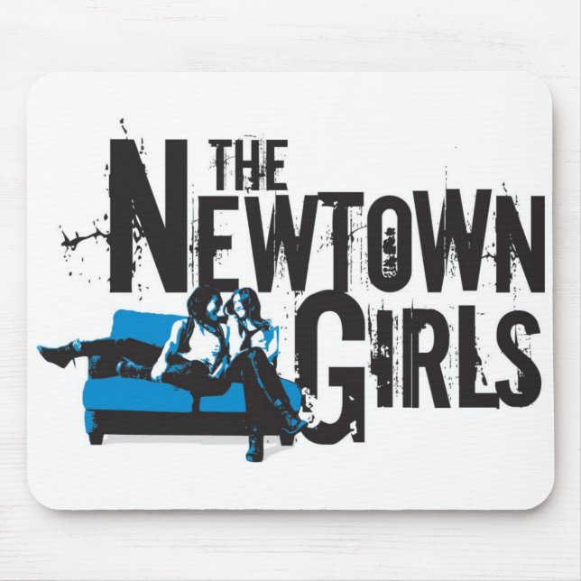Tapis De Souris Les filles Mousepad de Newtown (Devant)
