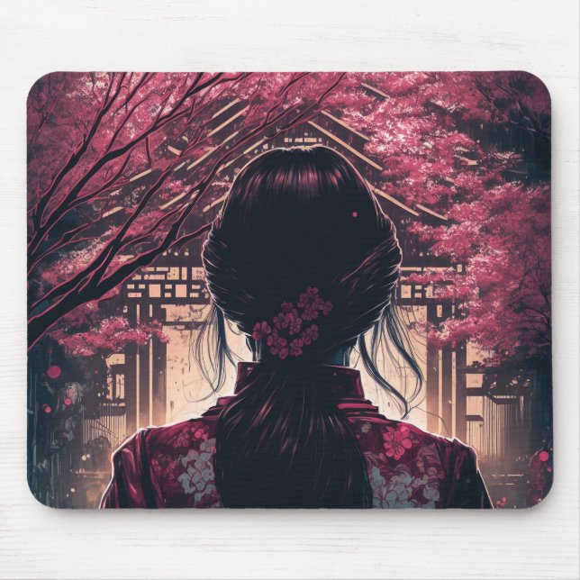 Tapis De Souris Les Fleurs du cerisier (Devant)