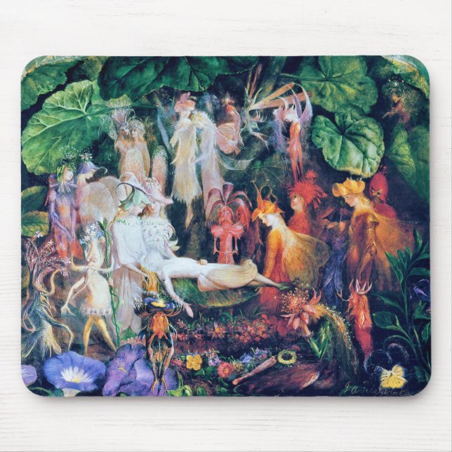 Tapis De Souris Les funérailles de la fée, John Anster Fitzgerald (Devant)