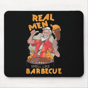 Tapis De Souris Les Hommes Vraiment Sentent Comme Barbecue Grill D
