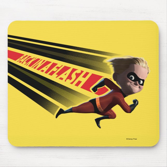 Tapis De Souris Les Incroyables 2 | Dash - Retour dans un Flash (Devant)