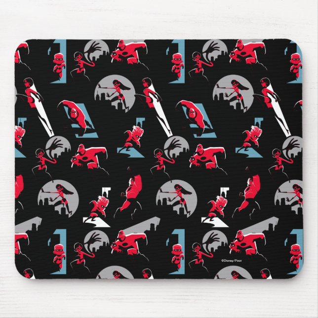 Tapis De Souris Les Incroyables 2 | Le Motif incroyable (Devant)