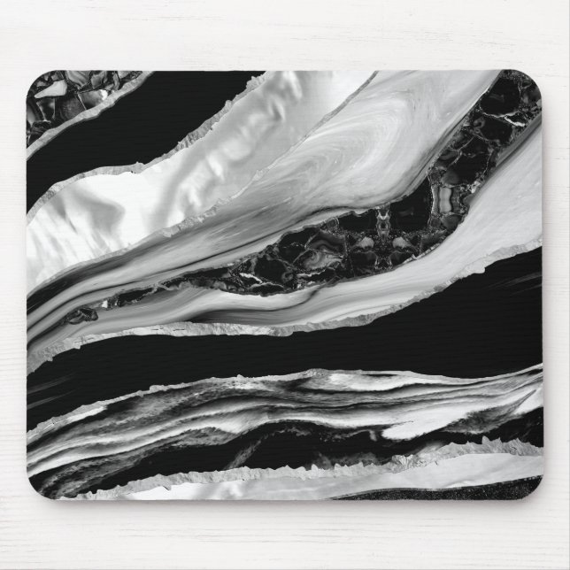 Tapis De Souris Les Marbles noires (Devant)