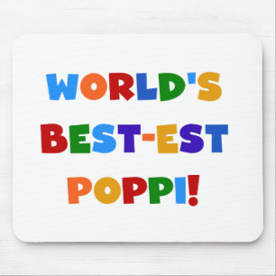 Tapis De Souris Les meilleurs cadeaux de couleurs vives Poppi du m