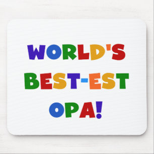 Tapis De Souris Les meilleurs cadeaux Opa Bright Colors du monde