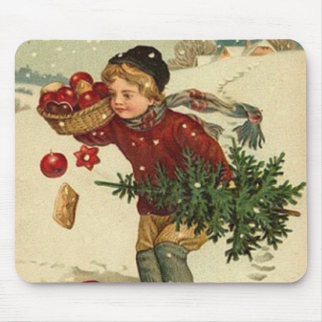 Tapis De Souris Les meilleurs souhaits de Noël (Devant)