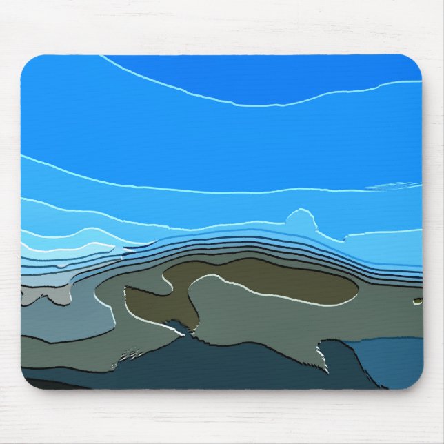 TAPIS DE SOURIS LES MONTAGNES (Devant)