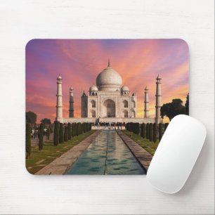 Tapis De Souris Les monuments   Vue colorée du Taj Mahal