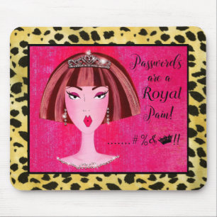 Tapis De Souris Les mots de passe sont une "douleur royale" !