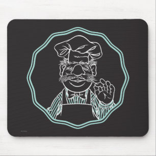 Tapis De Souris Les Muppets   Chef encadré