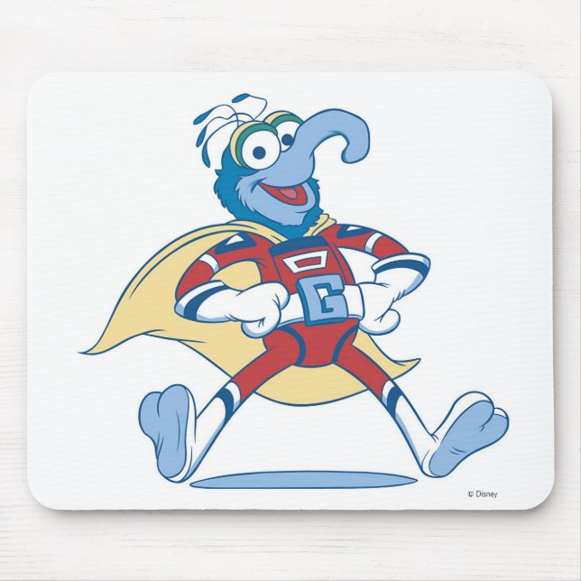 Tapis De Souris Les Muppets Gonzo Superhero Costume Disney (Devant)