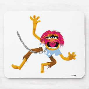 Tapis De Souris Les Muppets Muppet dans le col et les chaînes Dis
