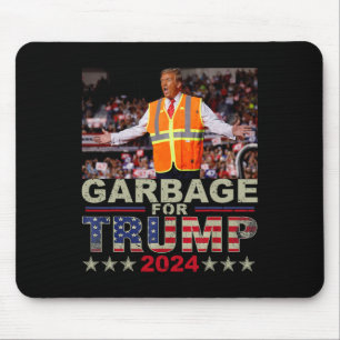 Tapis De Souris Les ordures pour les Tee - shirts de Trump 2024 -