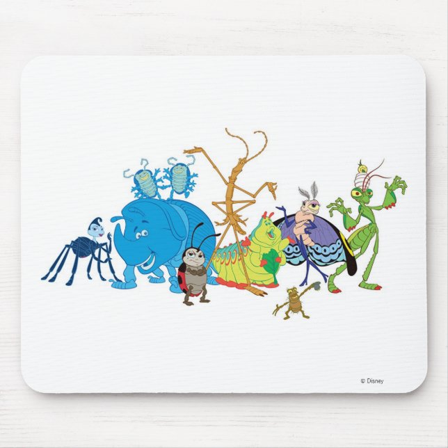 Tapis De Souris Les personnages de la vie d'un chien P.T. Flea Fra (Devant)