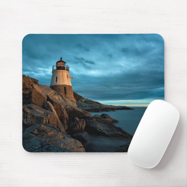 Tapis De Souris Les phares | Phare de Castle Hill (Avec souris)