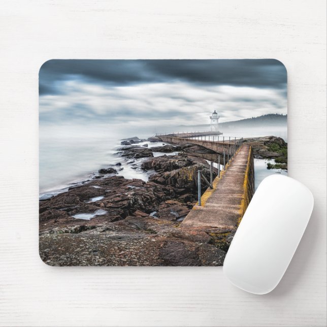Tapis De Souris Les phares | Phare du Grand Marais Minnesota (Avec souris)