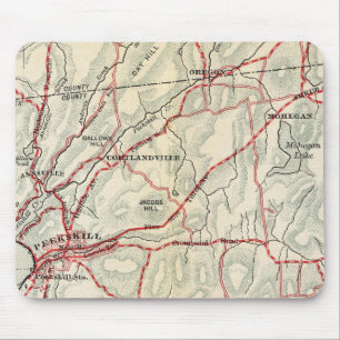 Tapis De Souris Les pistes cyclables à New York et au Connecticut