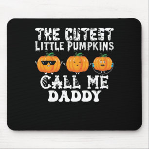 Tapis De Souris Les plus mignons petits potirons m'appellent Papa