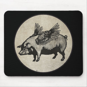 Tapis De Souris Les porcs pourraient voler