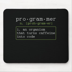 Tapis De Souris Les programmeurs adorent le café