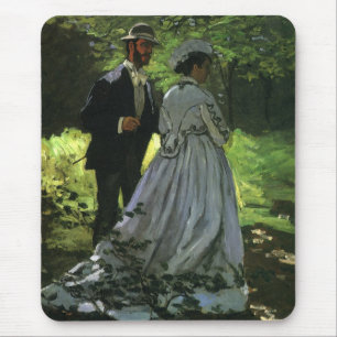 Tapis De Souris Les Promeneurs, alias Les Flâneurs par Claude Mone