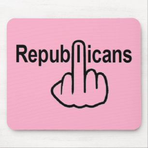 Tapis De Souris Les Républicains de Mousepad se retournent