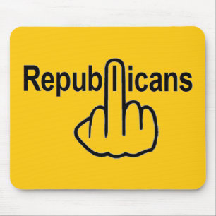 Tapis De Souris Les Républicains de Mousepad se retournent