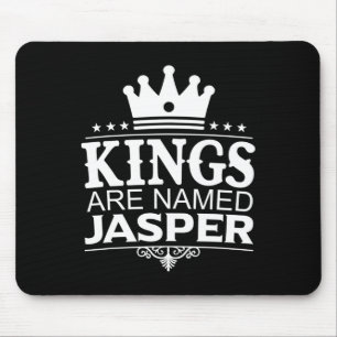 Tapis De Souris Les rois portent le nom Jasper Funny Nom personnal