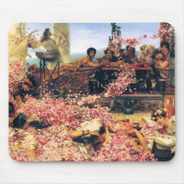 Tapis De Souris Les roses de Heliogabalus (Devant)