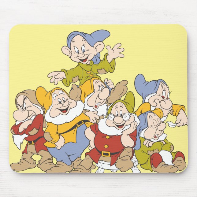 Tapis De Souris Les sept nains 4 (Devant)