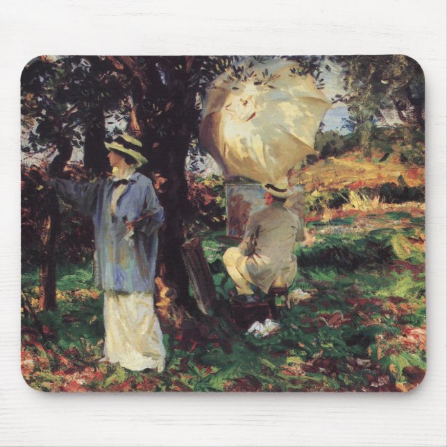 Tapis De Souris Les Sketchers de John Singer Sargent (Devant)