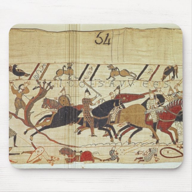 Tapis De Souris Les soldats anglais et français tombent côte à (Devant)