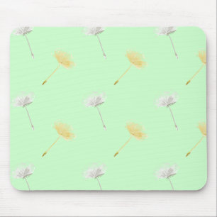 Tapis De Souris Les souhaits monnayent des fleurs de pissenlit