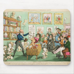 Tapis De Souris Les têtes et les cerveaux des veaux ; un