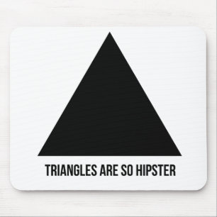 Tapis De Souris les triangles sont ainsi mousepad de hippie