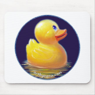 Tapis De Souris Les vacances du canard en caoutchouc