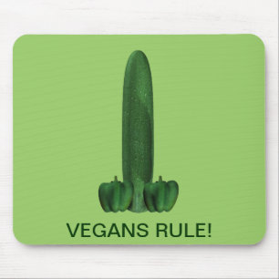Tapis De Souris Les Vegans gouvernent !