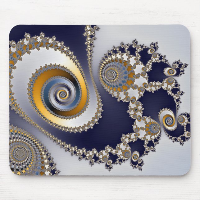 Tapis De Souris Les yeux dans le ciel - Fractal (Devant)