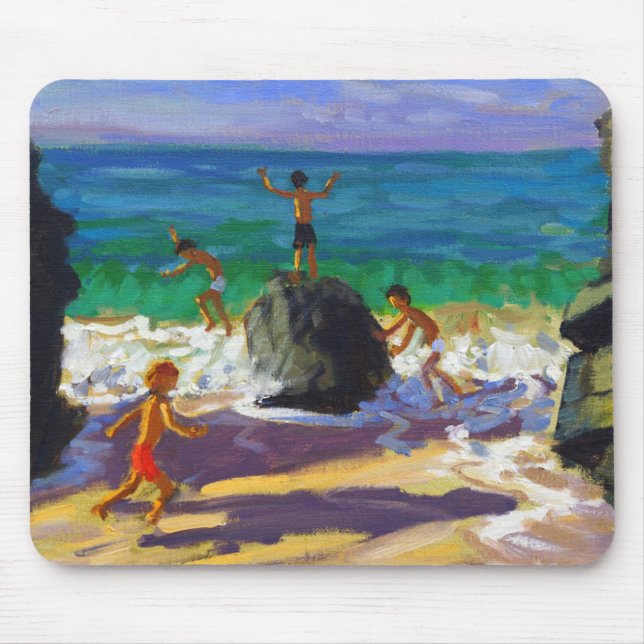 Tapis De Souris l'escalade bascule la plage St Ives 2013 de (Devant)