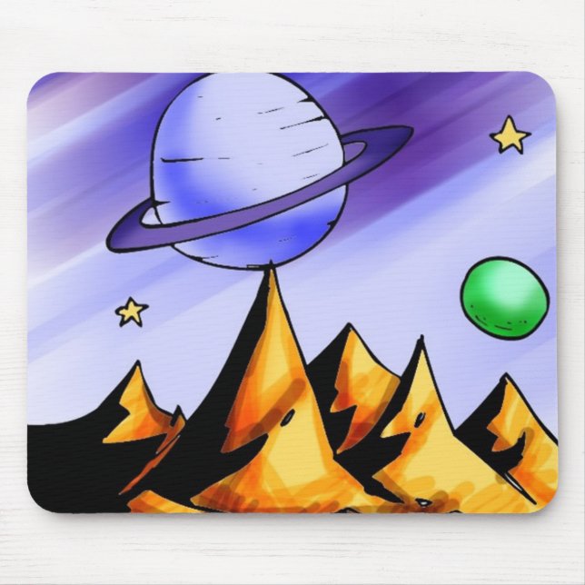 Tapis De Souris L'espace Mousepad (Devant)