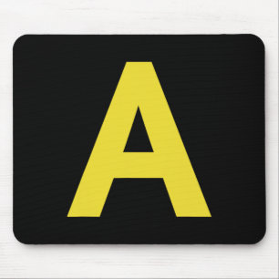 Tapis De Souris Lettre A Funny Chipmunk Group Correspondant Hallow