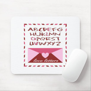 Tapis De Souris Lettres d'amour