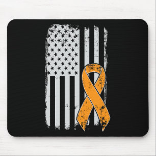 Tapis De Souris Leucémie Cancer Awareness - Vintage États-Unis Amé